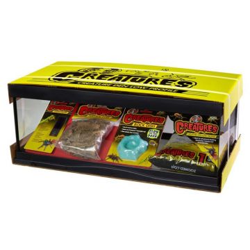 Kitul terariu de start Zoo Med Creature Den Low Profile