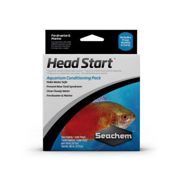 Pachet conditioneri Seachem Headstart Aquarium Conditioning Pack