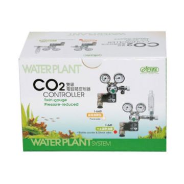 Reductor vertical CO2 Ista cu electrovalva si numarator bule