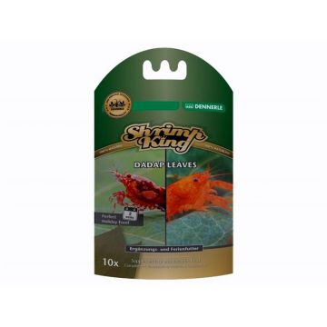 Supliment vegetal Dennerle Shrimp King Dadap Leaves