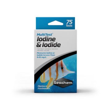 Test Iod Seachem Multitest Iodine/Iodide 75 teste
