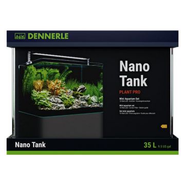 Acvariu 35L Dennerle Nano Tank Plant Pro, 40x32x28 cm