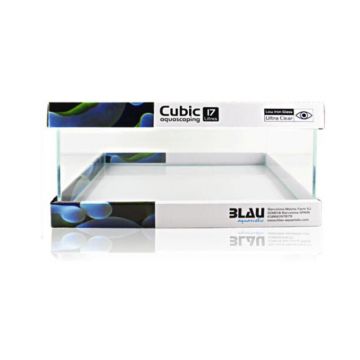 Acvariu Blau Cubic Panoramic 17 Shallow  45x24x16 cm