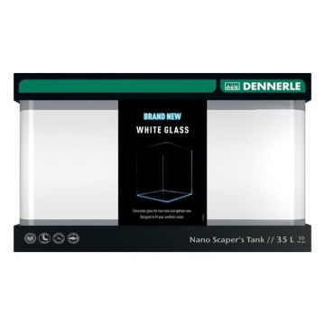 Acvariu Dennerle Nano Cube White Glass 35 L