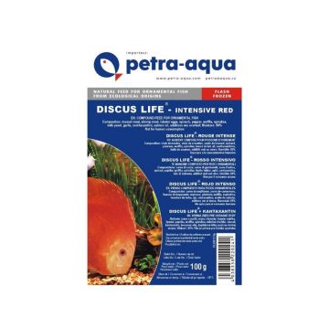 Hrana congelata Discus Life intensive red 100g