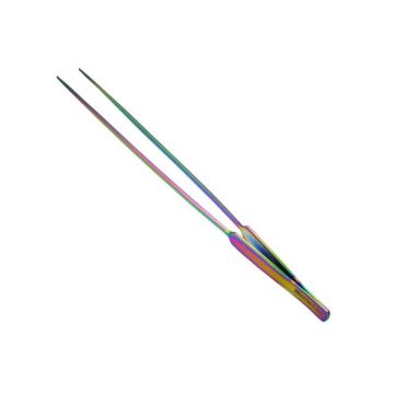 Penseta dreapta MasterLine Tweez multicolor (30 cm)