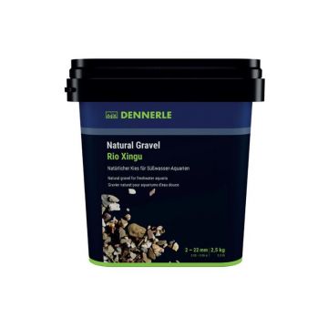 Pietris natural 2.5 kg Dennerle Rio Xingu  2-22 mm