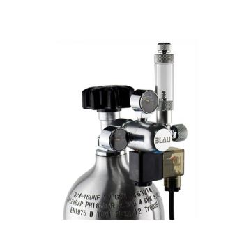 Reductor CO2 Blau Compact cu electrovalva si numarator de bule
