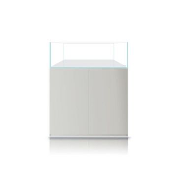 Acvariu 115 litri cu stand Blau Cubic Experience set 62 White