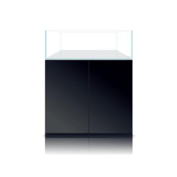 Acvariu 138 litri cu stand Blau Cubic Experience set 92 Black