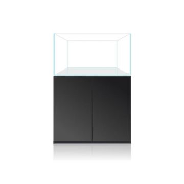 Acvariu 230 litri cu stand Blau Cubic Experience set 92 Black