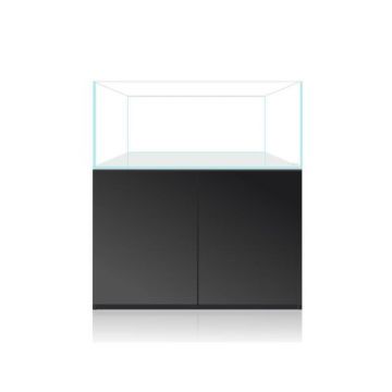Acvariu 300 litri cu stand Blau Cubic Experience set 122 Black