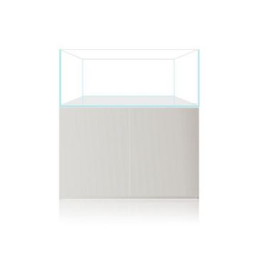 Acvariu 300 litri cu stand Blau Cubic Experience set 122 White