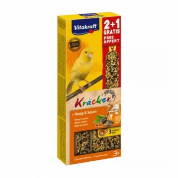 Batoane pentru canari cu miere  susan 2 + 1 gratis