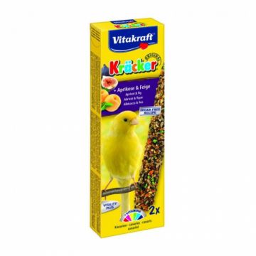 Batoane pentru canari Vitakraft cu caise  smochine 2 buc