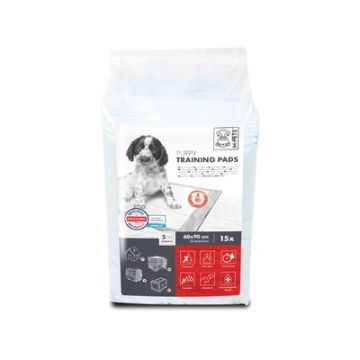 Covorase absorbante de antrenament M-PETS All Day pentru catei, 60 x 90 cm, 15 buc