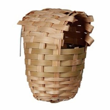 Cuib din bambus pentru pasari 9 x 10 cm