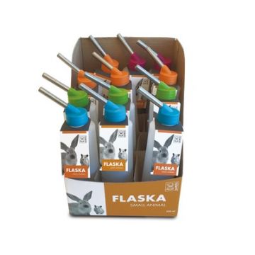 Display FLASKA SMALL ANIMALS M-PETS, 250ml, 12 buc