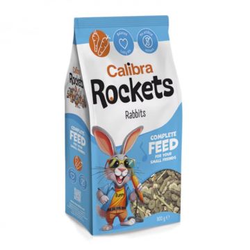 Hrana completa pentru iepuri Calibra Rockets Mix Rabbits 900 gr