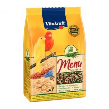 Hrana pentru canari Vitakraft Meniu 500 gr