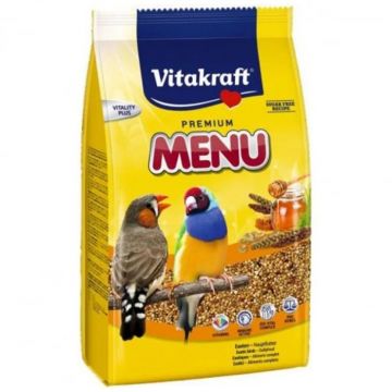 Hrana pentru pasari exotice Vitakraft Meniu 500 g