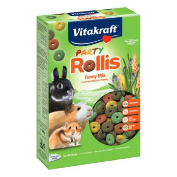 Hrana pentru rozatoare Vitakraft Rollis Party Snack 500 gr