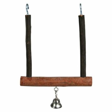 Leagan din lemn pentru pasarile de colivie 12-15 cm