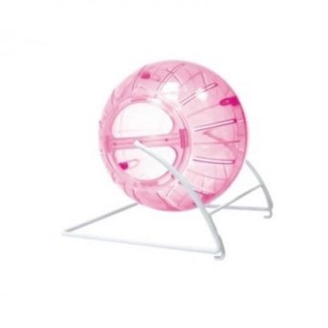 Minge - carusel pentru hamsteri 11.5 cm roz