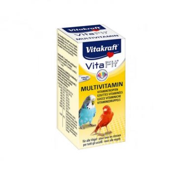 Multivitamine pentru pasarile exotice Vitakraft VitaFit 10 ml