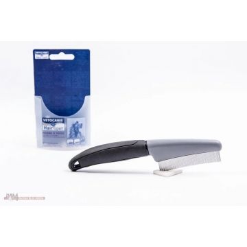 Pieptene dinti foarte desi pt. purici - caine - 20cm