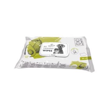 Servetele M-PETS, avocado 15x20 cm, 40 buc