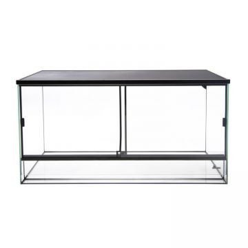 Terariu sticla Diversa 80x40x50 cm Black