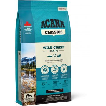 ACANA Clasic Wild Coast, cu Somon si Hering