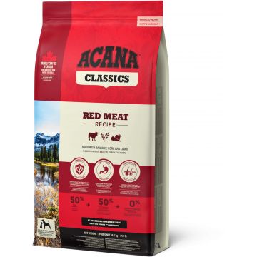 ACANA Classic Red, cu Vită, Miel si Porc 14,5kg