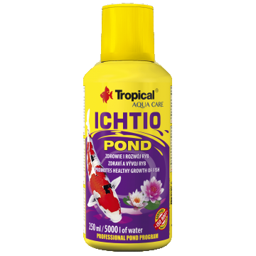 Aditiv specific, eficient împotriva parazitilol TROPICAL Fish ICHTIO POND 250ml