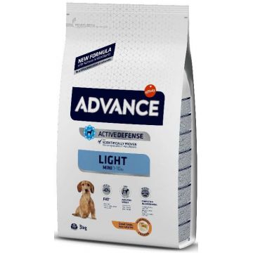 ADVANCE Mini LIGHT, Pui şi orez, 3kg