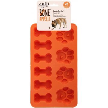 ALL FOR PAWS Bone Appetit Forma silicon Doggie the Chief 19,5x11cm