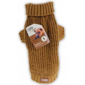 ALL FOR PAWS FISHERMAN Pulover pentru câini, Maro deschis