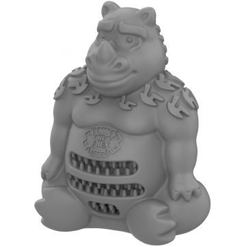 ALL FOR PAWS Jucărie pentru câini My T-Rex de ros pentru dentiţie, Rinocer