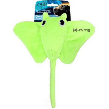 ALL FOR PAWS Jucărie pentru câini pisică de mare, fosforescentă, 32x23,5x5.5cm