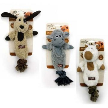 ALL FOR PAWS LAMB Jucărie pentru câini Animal Sfoară, div. modele 32x17x5cm