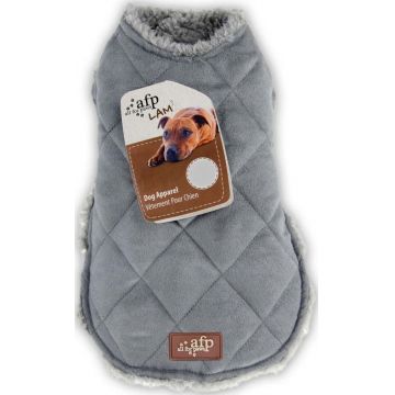 ALL FOR PAWS LAMBSWOOL Haină pentru câini, Diamant, Gri