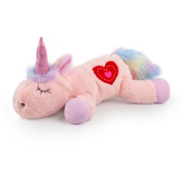 ALL FOR PAWS Little Buddy Jucărie pentru căţeluşi Heart Beat Warm Unicorn