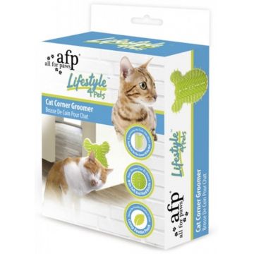 ALL FOR PAWS Perie ataşabilă pentru perierea pisicilor14.6x12x4.7cm