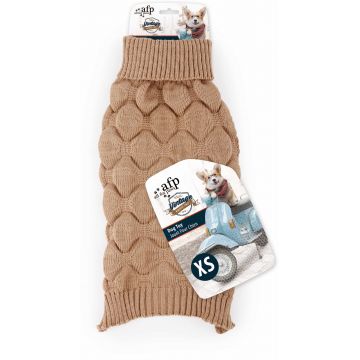 ALL FOR PAWS VINTAGE Pulover pentru câini, Maro deschis