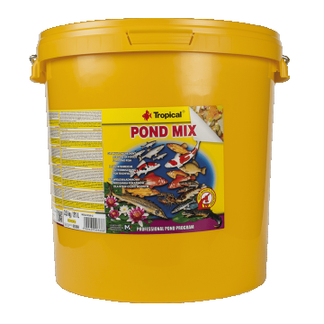 Amestec complet de furaje pentru pestii ornamentali din iazurile de gradina TROPIFISH POND MIX 3.5KG