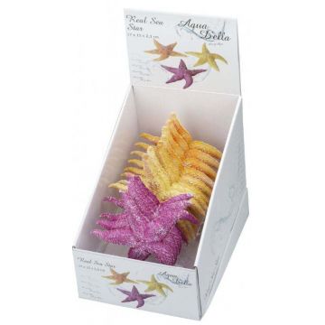 AQUA D'ELLA Decoraţiune pentru acvarii Stea de Mare, mix 17x15x2,3cm