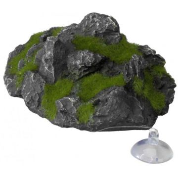 AQUA D'ELLA Decoraţiune pt acvarii Piatră plutitoare cu ventuze 14x11,5x6,5cm