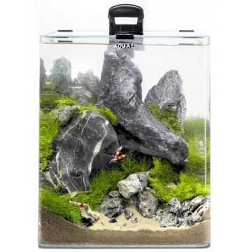 AQUAEL Acvariu echipat OptiBent Negru