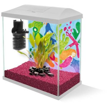 AQUAEL Acvariu LEDDY MINI Creative 12,6L 28x15x30cm